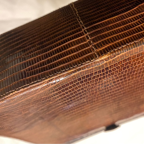 Vintage brown leather handbag - Picture 12 of 12